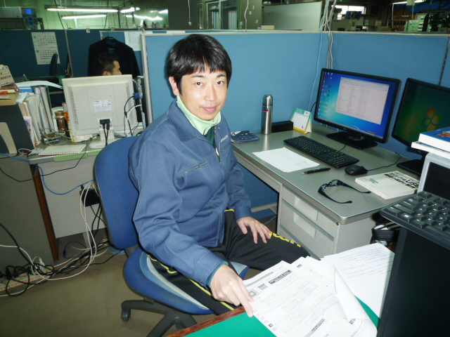 技術部 設計一課 副主任技術者 馬渕 努